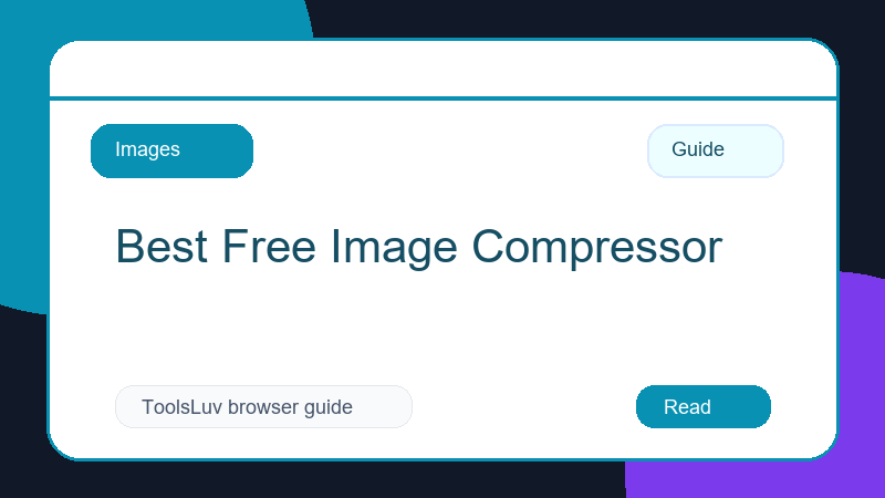Best Free Image Compressor thumbnail