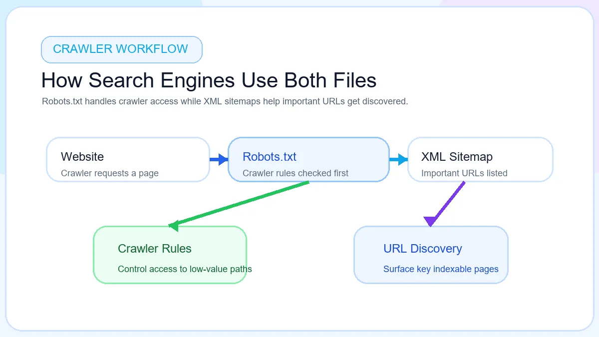 how robots.txt works