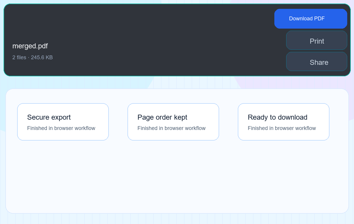 Download Merged PDF File