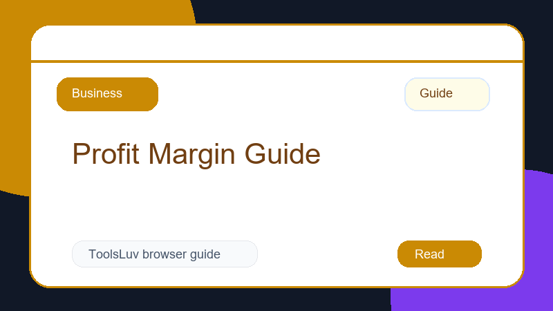 Profit Margin Guide thumbnail
