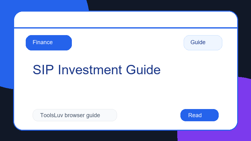 SIP Investment Guide thumbnail